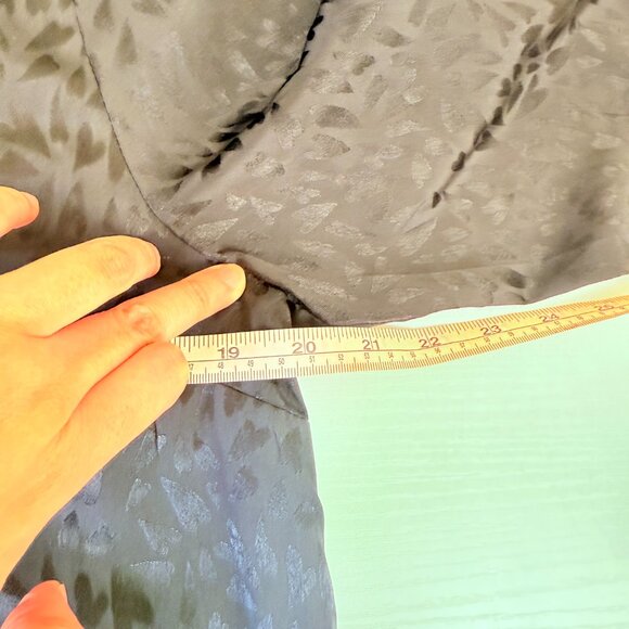 NWT LOFT Textured Jacquard Tiered Mini Dress | M - Picture 5 of 9